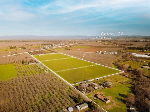 25 Acres Orchard Ground in Chico