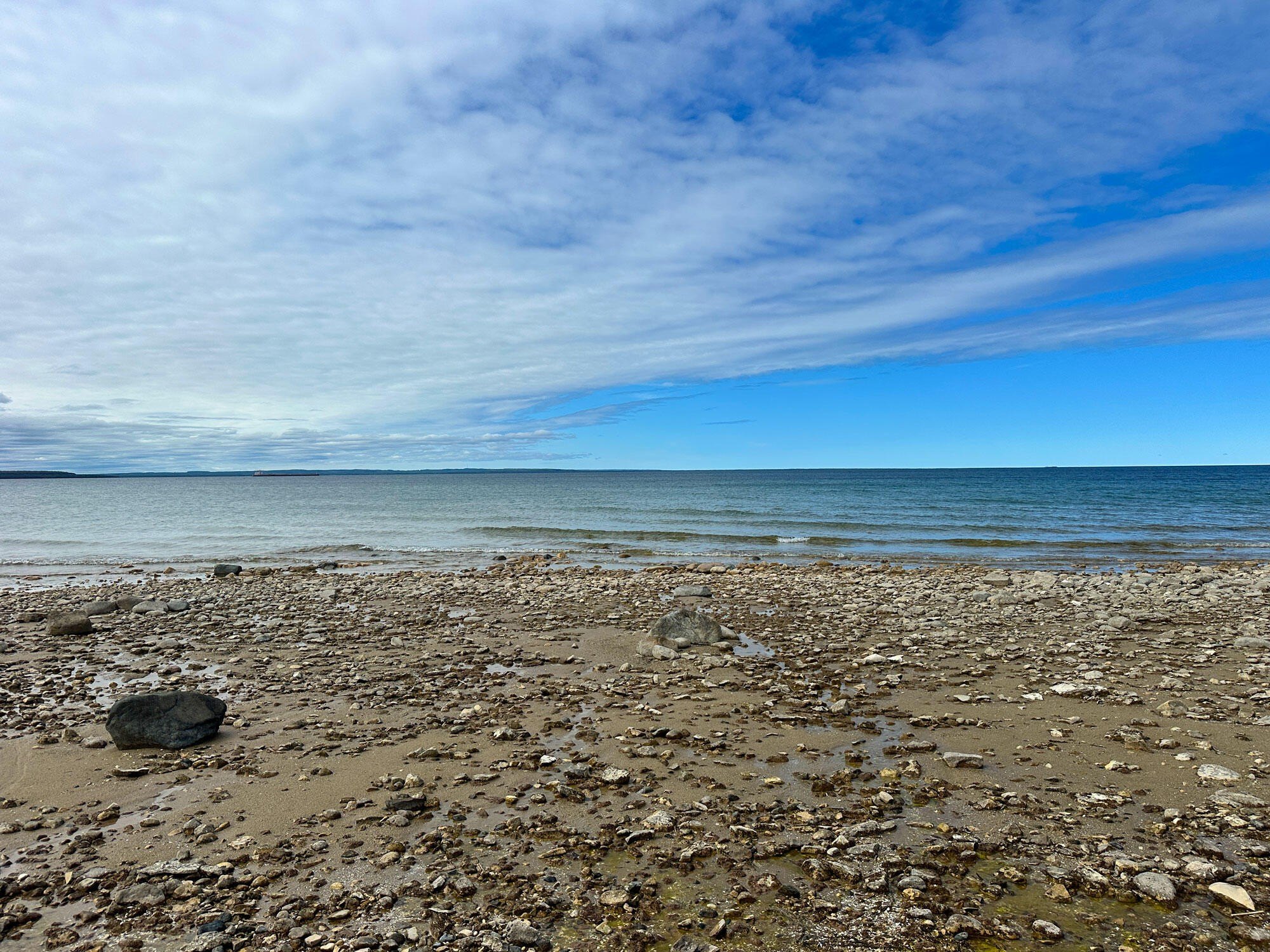 Waterfront Lot near Mackinac Bridge