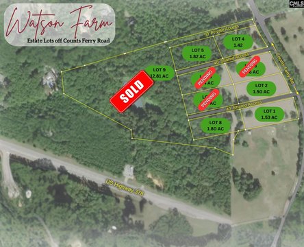 Expansive Lexington Acreage Homesite