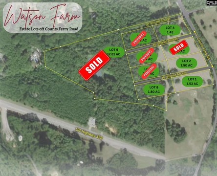 Expansive Lexington Acreage Homesite