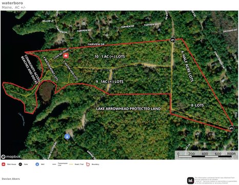 Lakefront Development Property in Waterboro