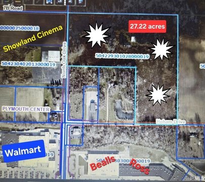 Commercial Land with Dual-Road Access