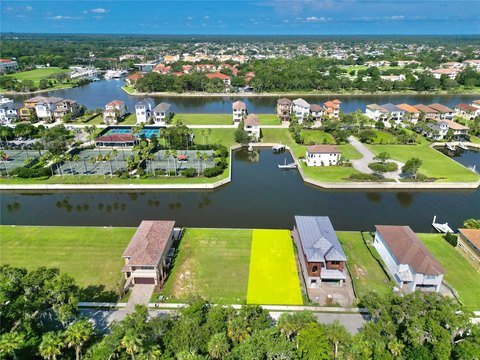 Waterfront Land with Seawall