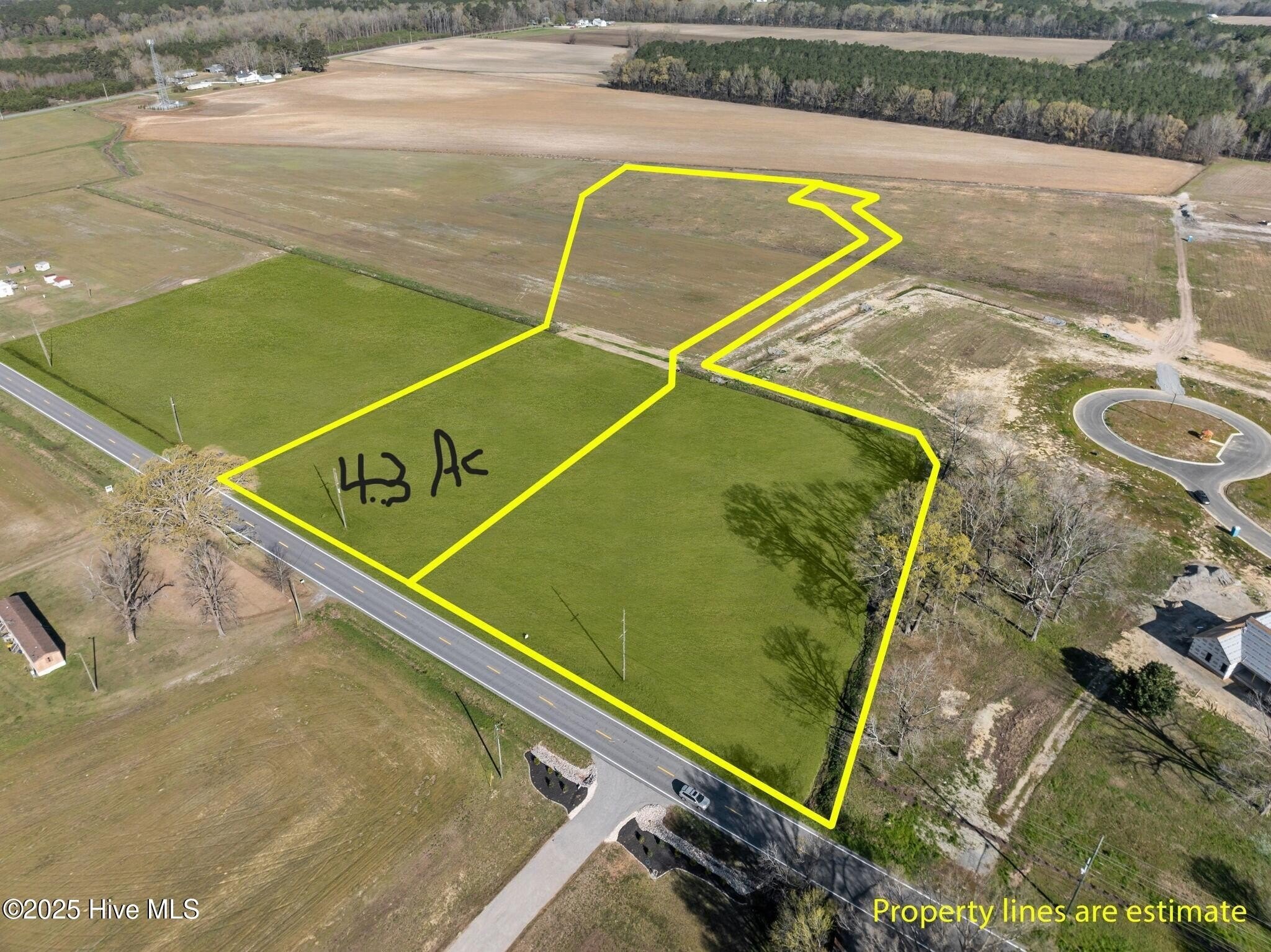 Cleared Land Near Greenville