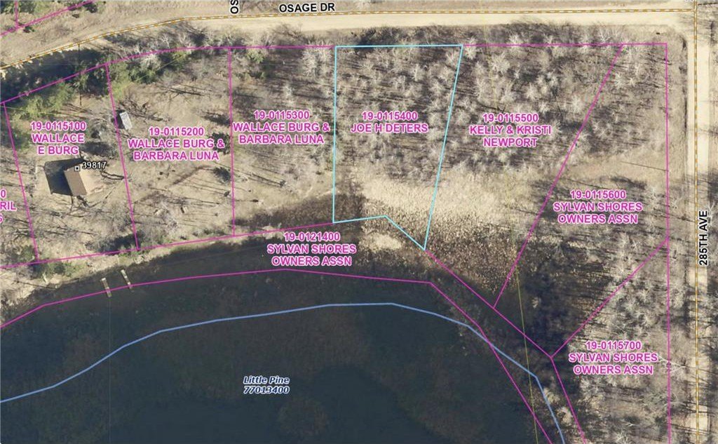Lakeshore Lot in Sylvan Shores