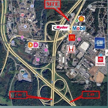 Hartford Commercial Site with Drive-Thru