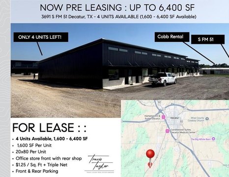 Decatur Commercial Strip Center For Lease