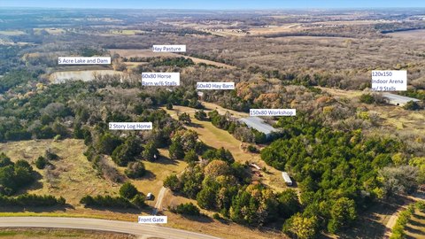 Horse Ranch Land with Private Lake