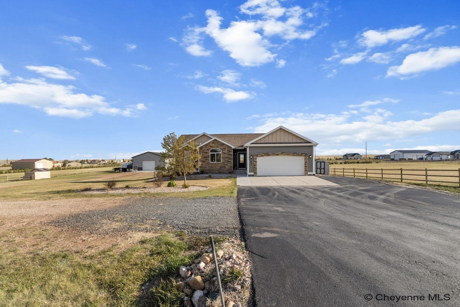 Cheyenne Ranch with Outbuilding/Shop
