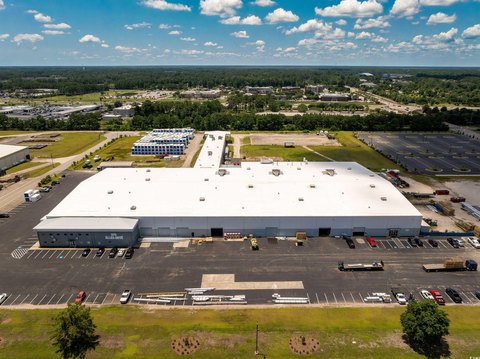 Conway Industrial Facility with Cranes