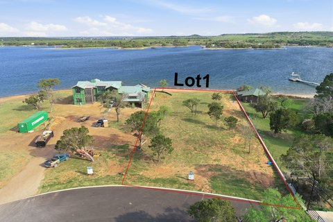 Waterfront Gated Lot with Dock