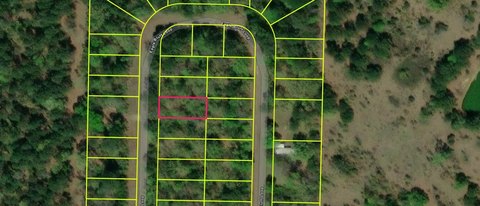 Wooded Lot Near Lake O' Pines