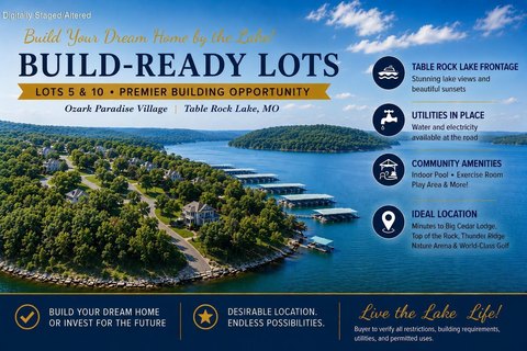 Buildable Lots Near Table Rock