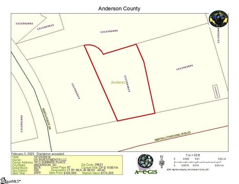 Commercial Lot in Anderson, SC