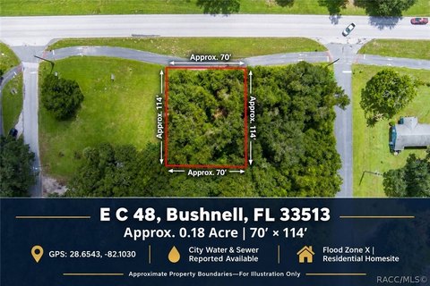 Land, Bushnell, FL