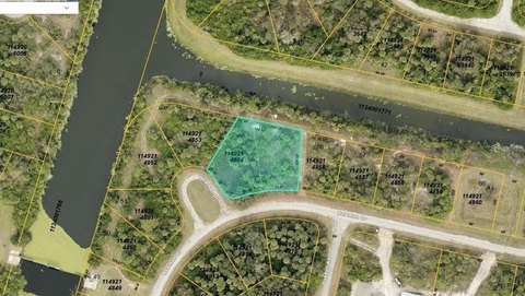 Waterfront Land with Freshwater Canal