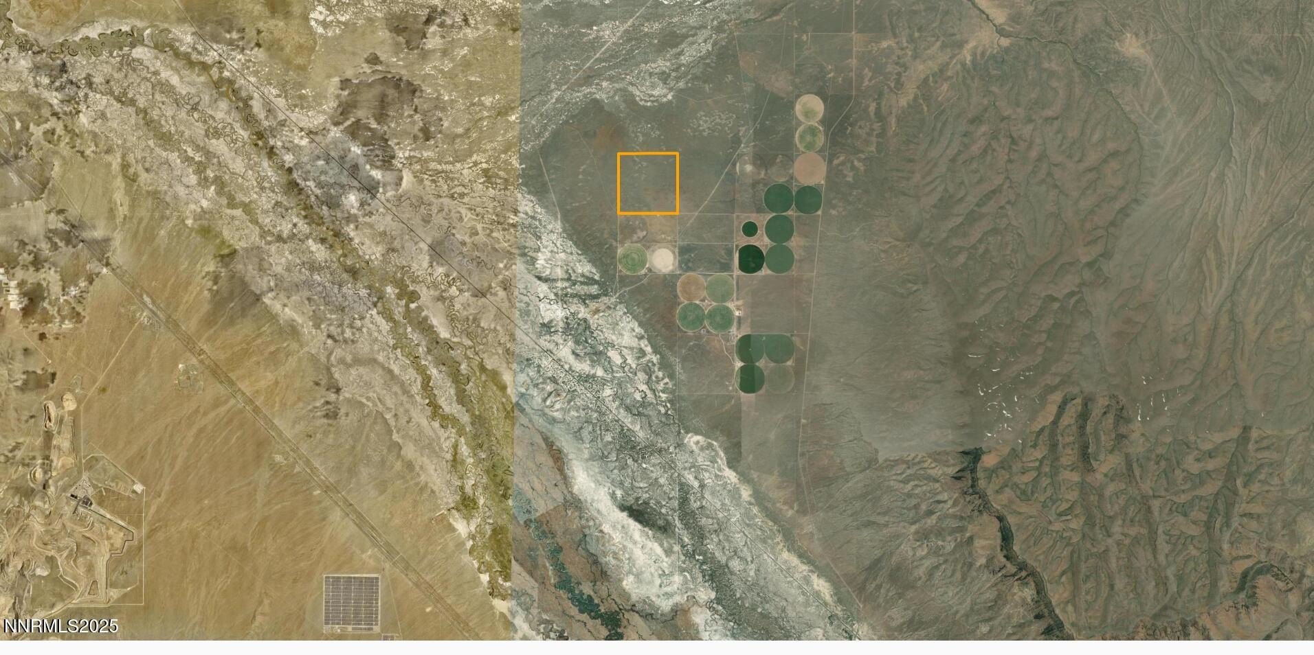 Square Mile of Nevada Land