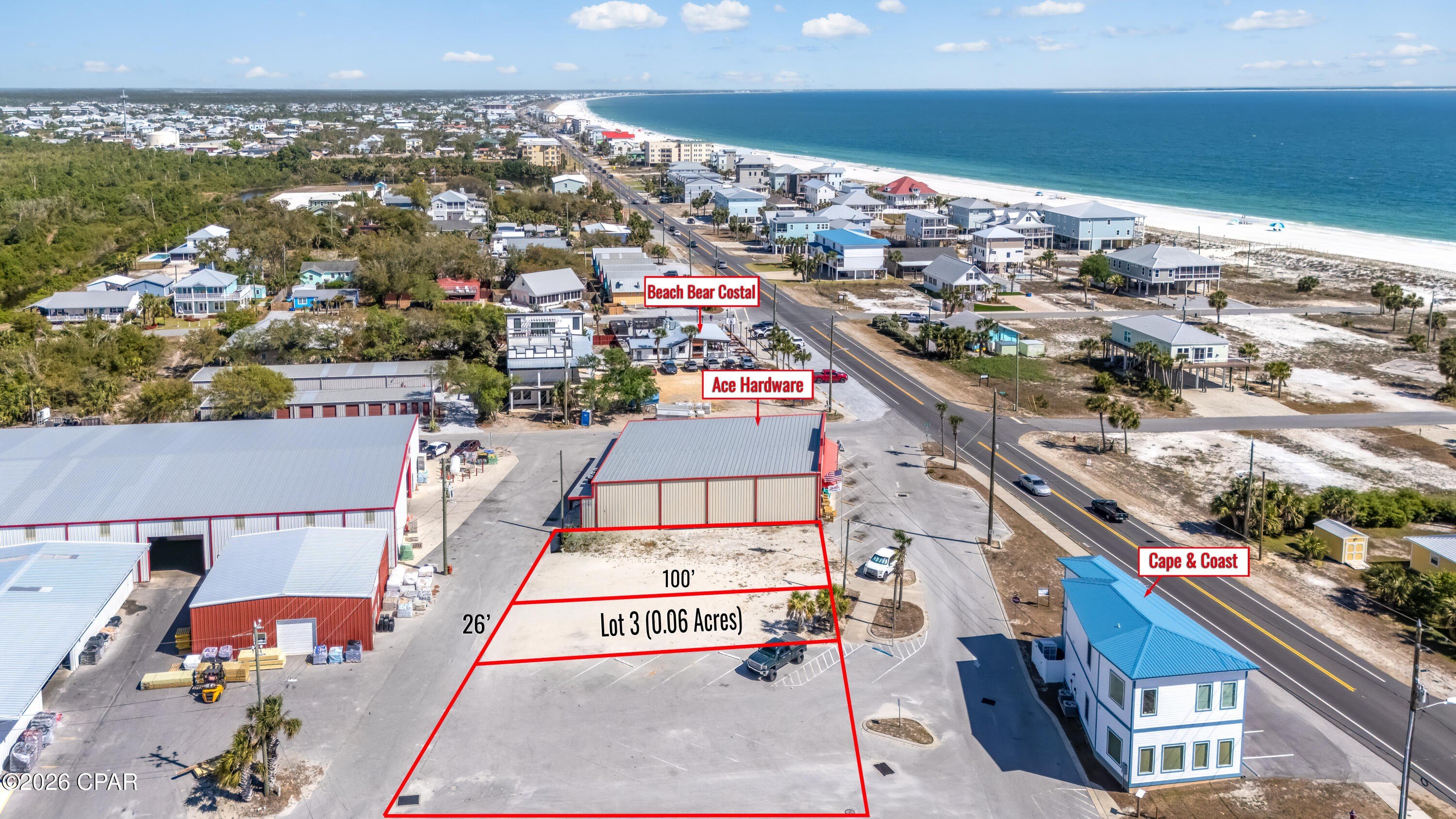 Commercial Lot in Mexico Beach
