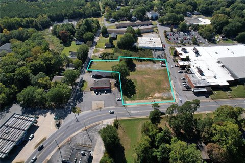 Commercial Land with Triple Road Frontage