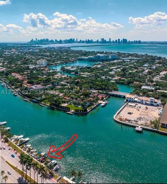 Waterfront Boat Slip with Lift