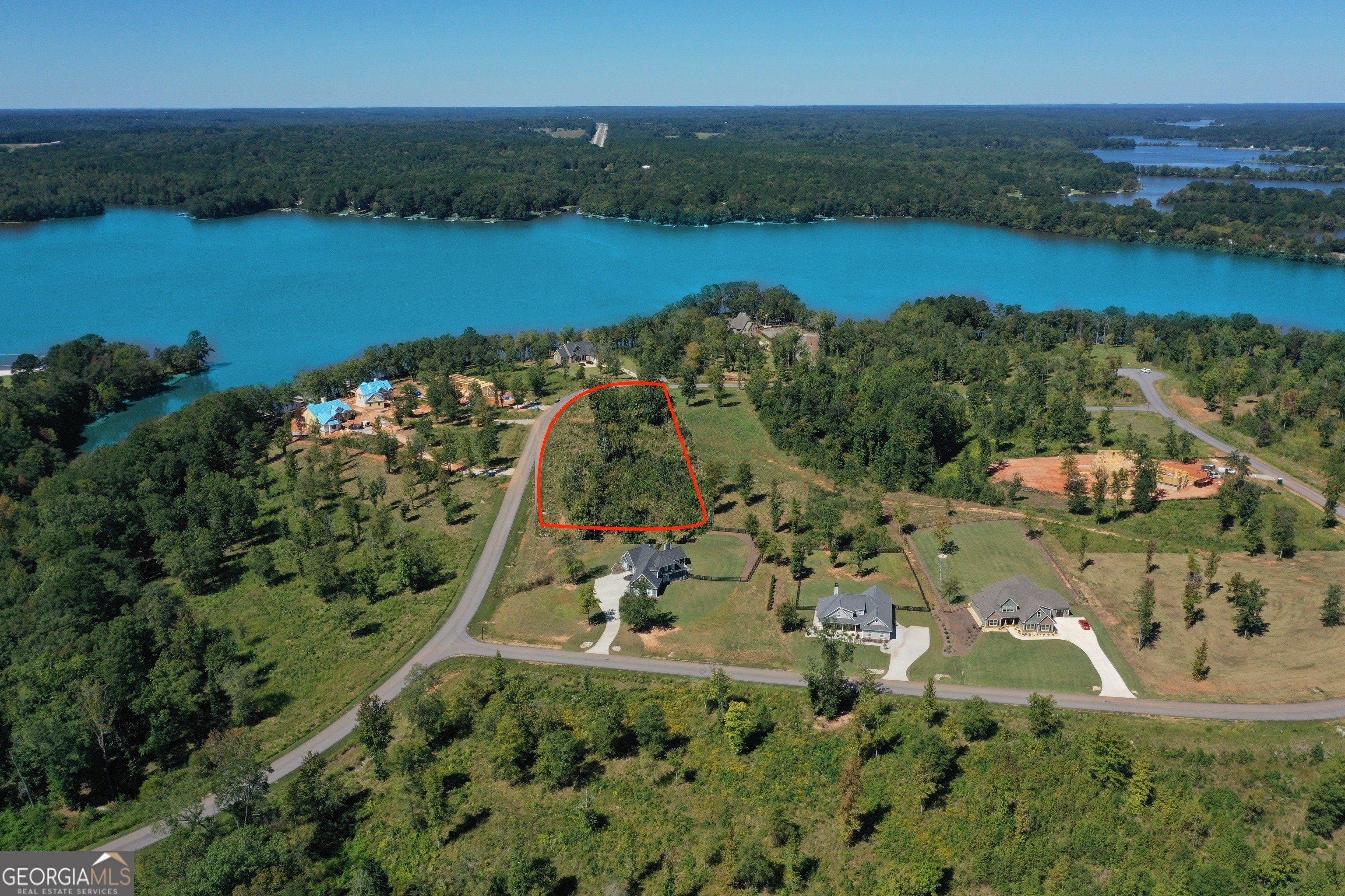 Lake Oconee View Corner Lot