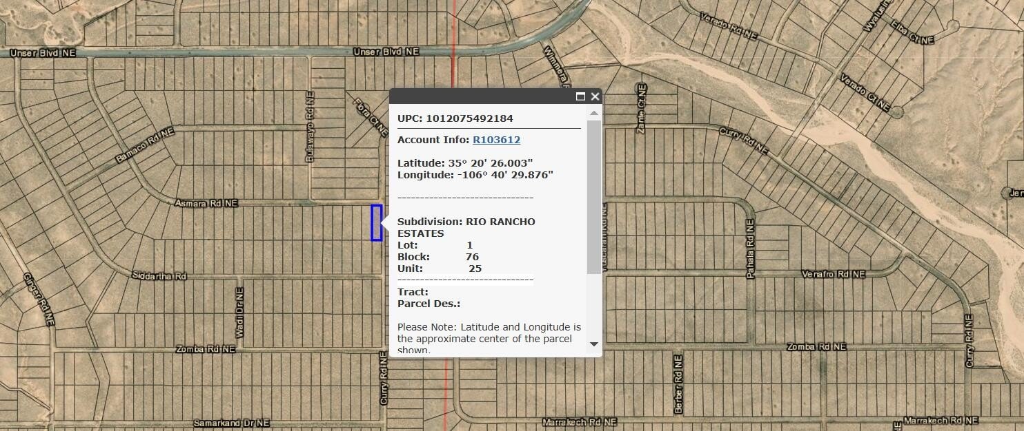Land in Rio Rancho