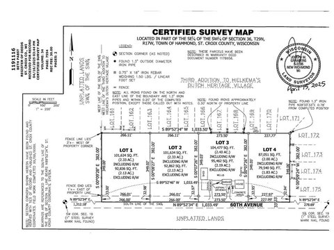 Residential Land in Hammond Twp