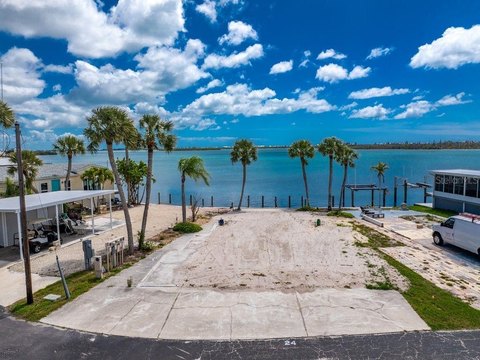 Waterfront Mobile Home Park Lot