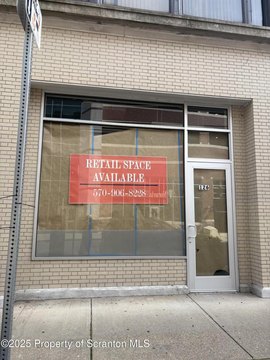 Downtown Scranton Retail Space Available