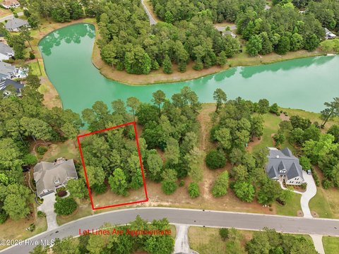 Pond-Front Homesite in Gated Community