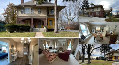 American Foursquare Bed & Breakfast Home