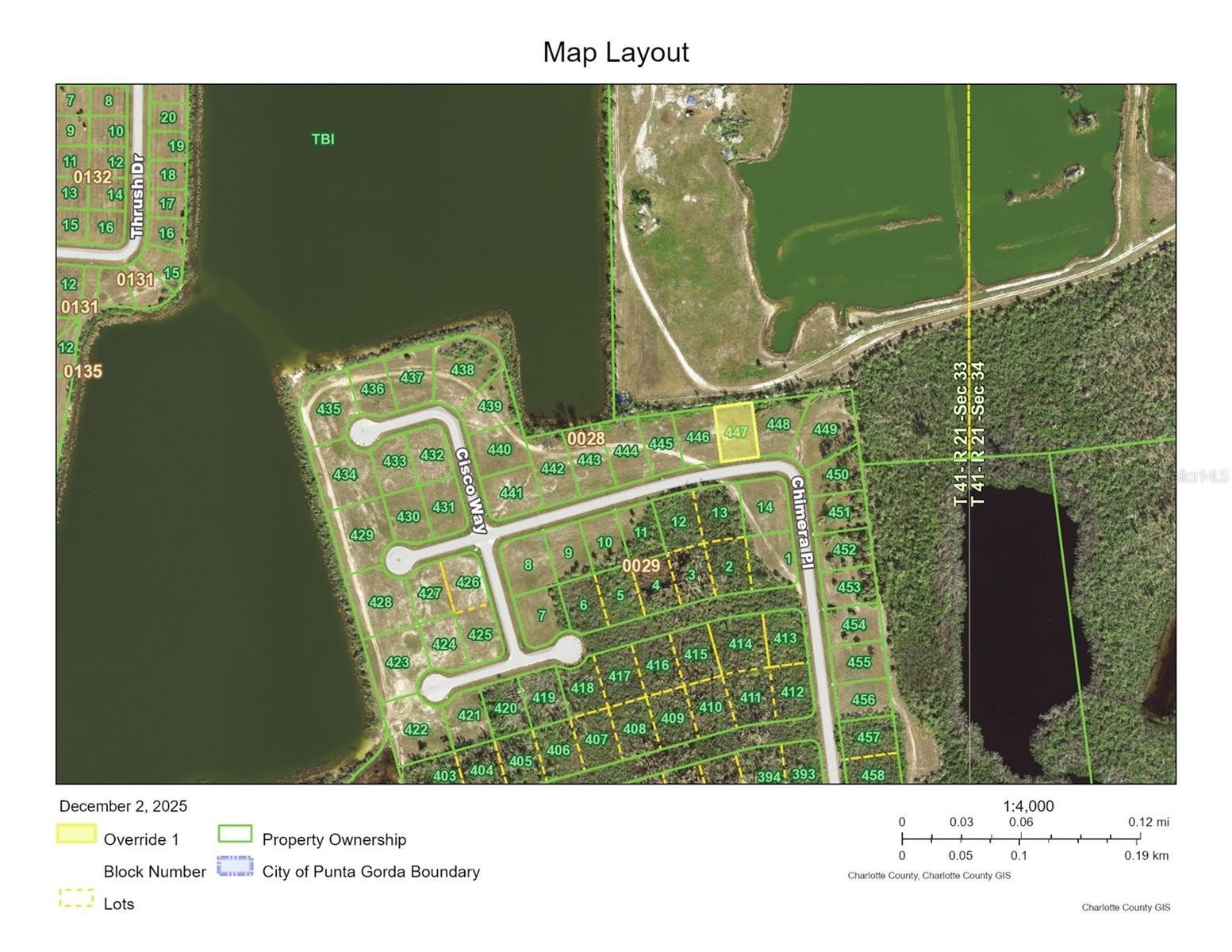 Vacant Lot with Lake Views