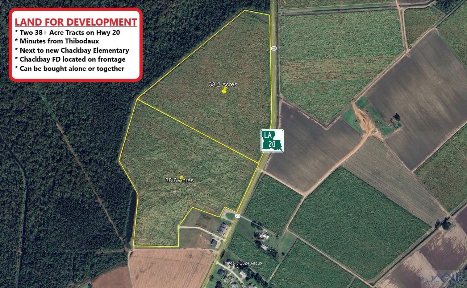 Development Acreage North of Thibodaux