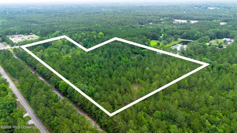 Spacious Land in Saucier, MS