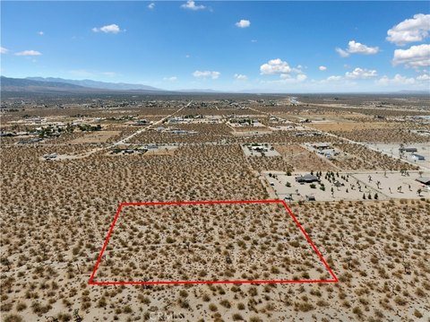 Desert Land with Mountain Views