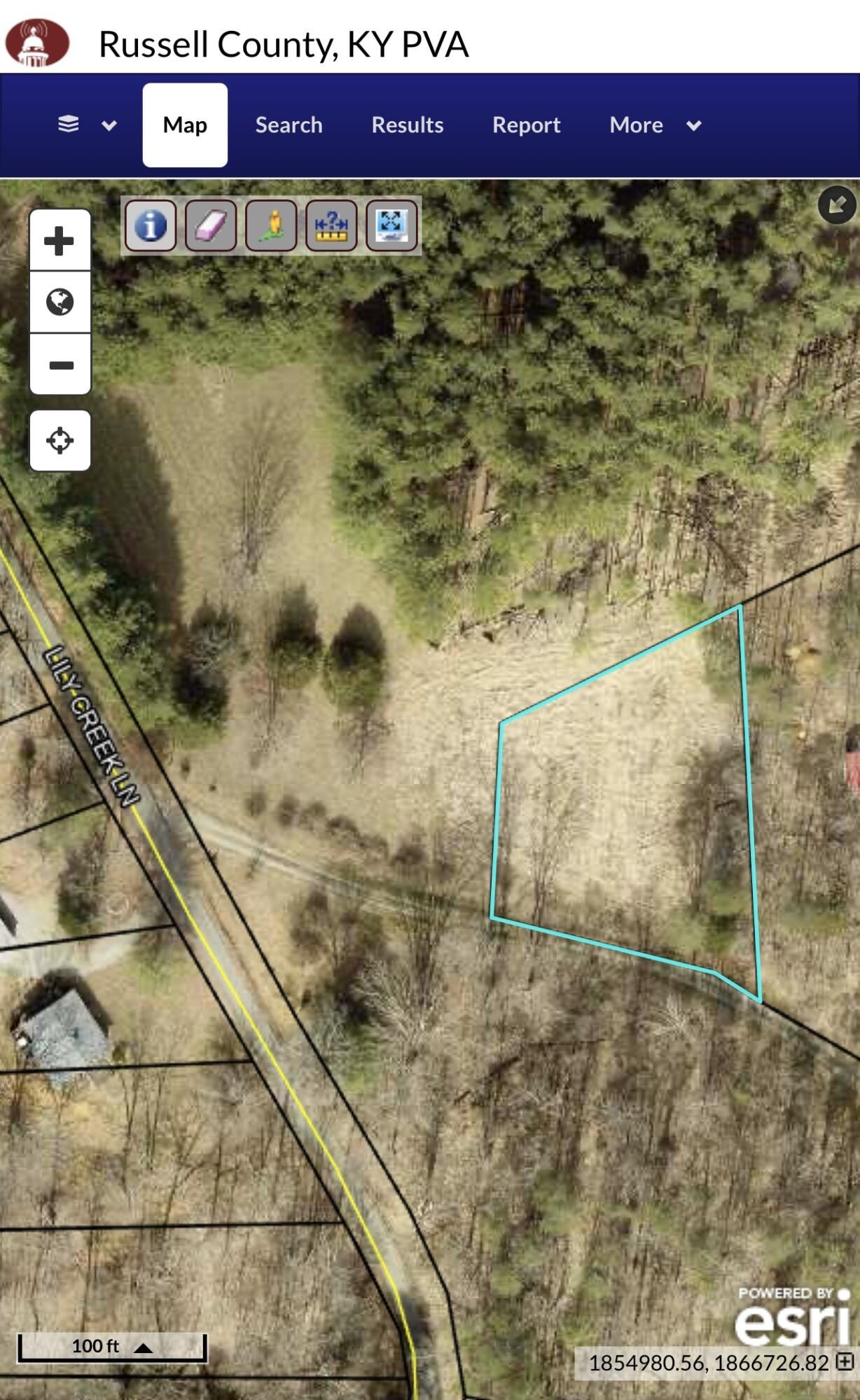 Cleared Lot Near Lake Cumberland