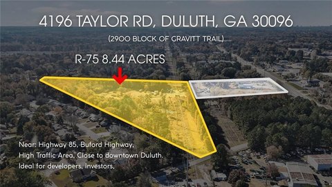 Residential Land in Duluth, GA