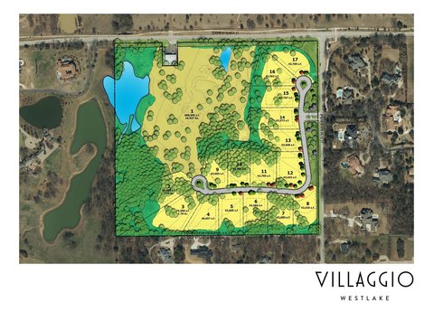 Westlake TX 1-Acre Homesite