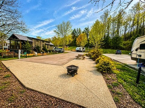 RV Lot with Utilities Ready