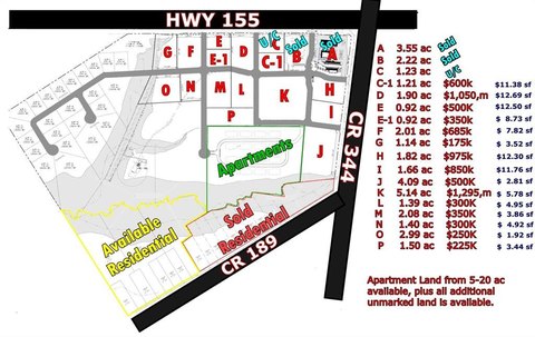 Prime Land Available on HWY 155