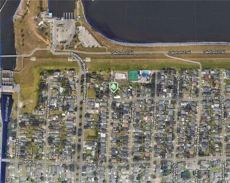 Cleared Vacant Lot Near Lake