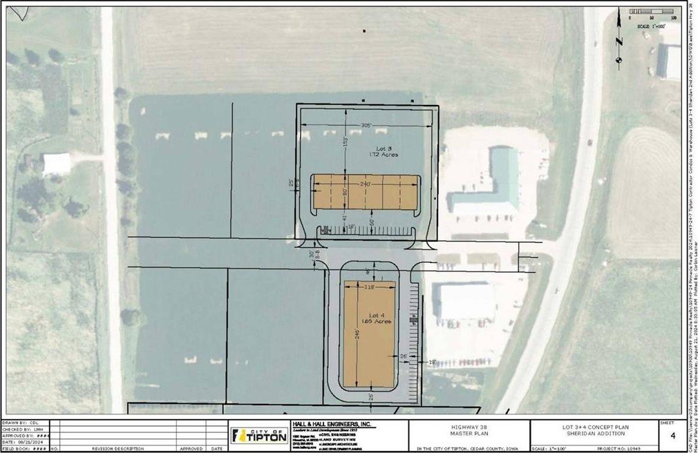 Commercial Lot in Growing Tipton