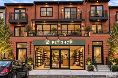 Mixed-Use Building with Retail