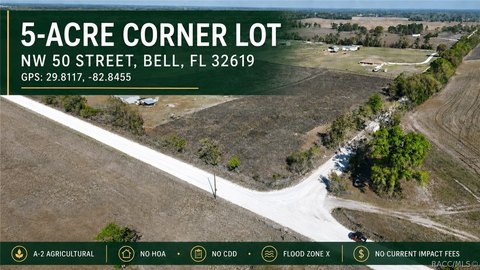 Agricultural Corner Parcel with Gated Entry