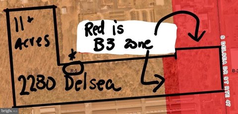 Prime Commercial Land on Delsea