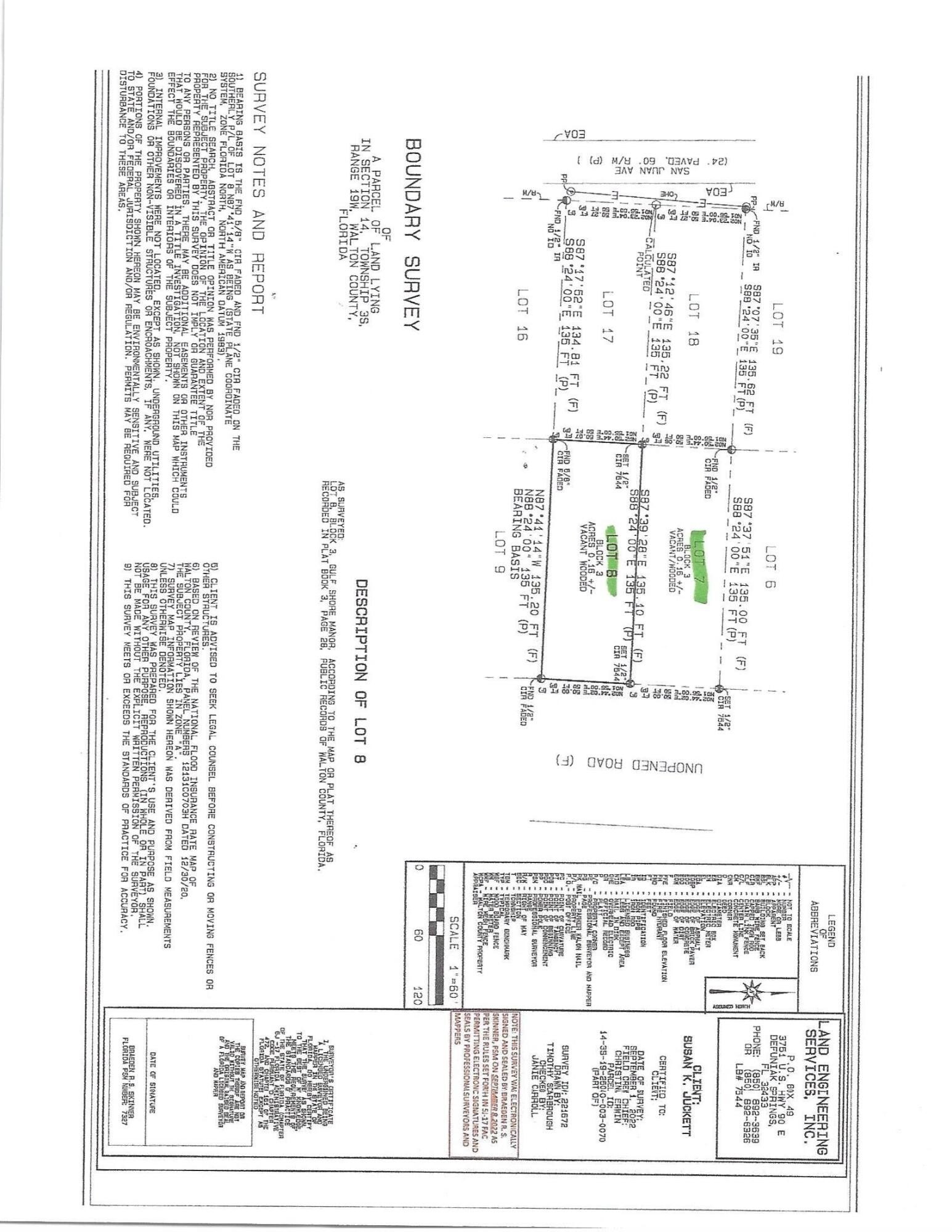 Seagrove Beach Land Opportunity
