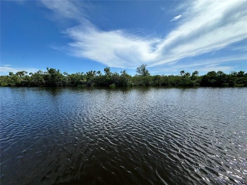 Waterfront Canal Lot with Dock
