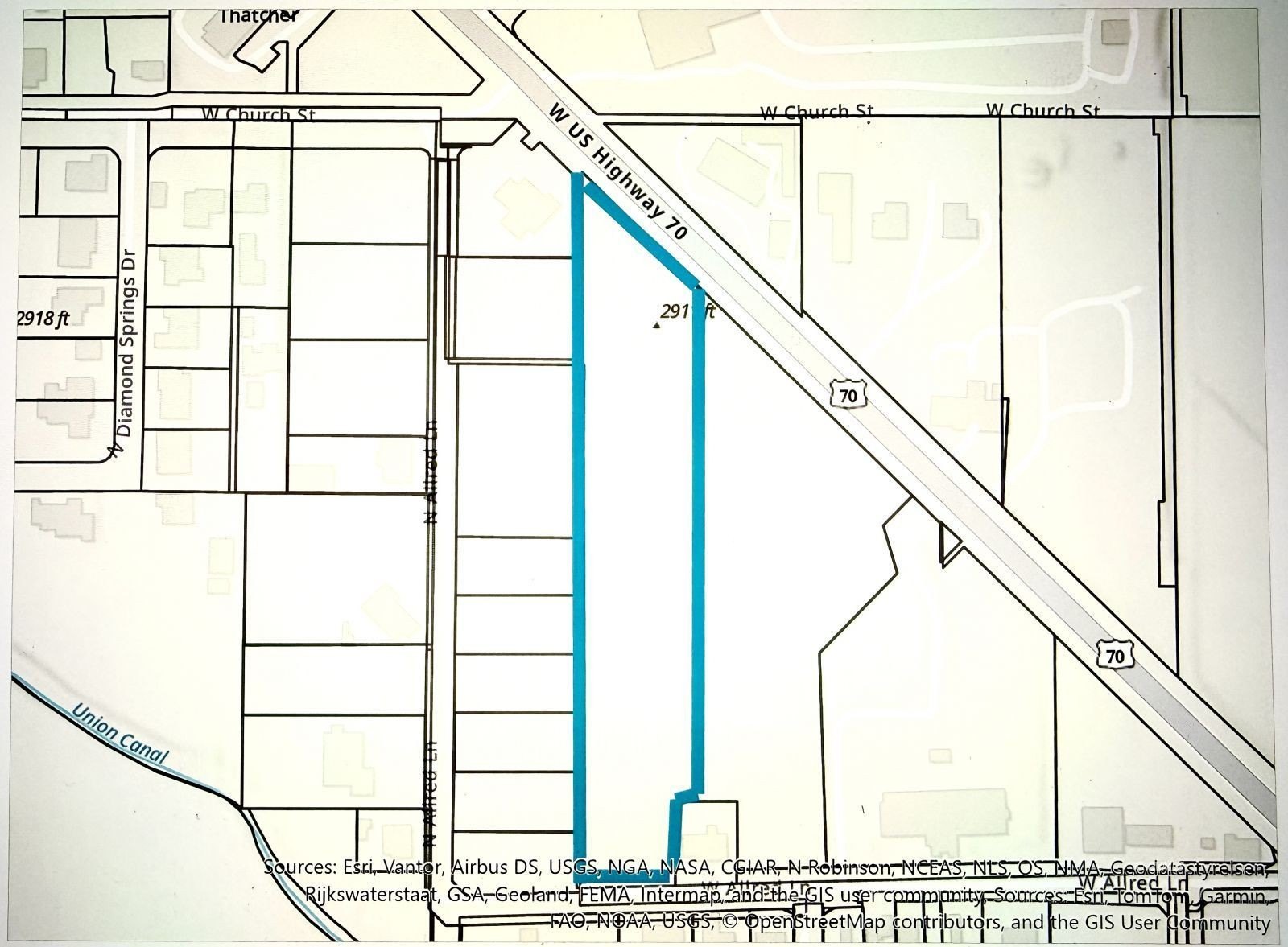 Commercial Land on Highway 70