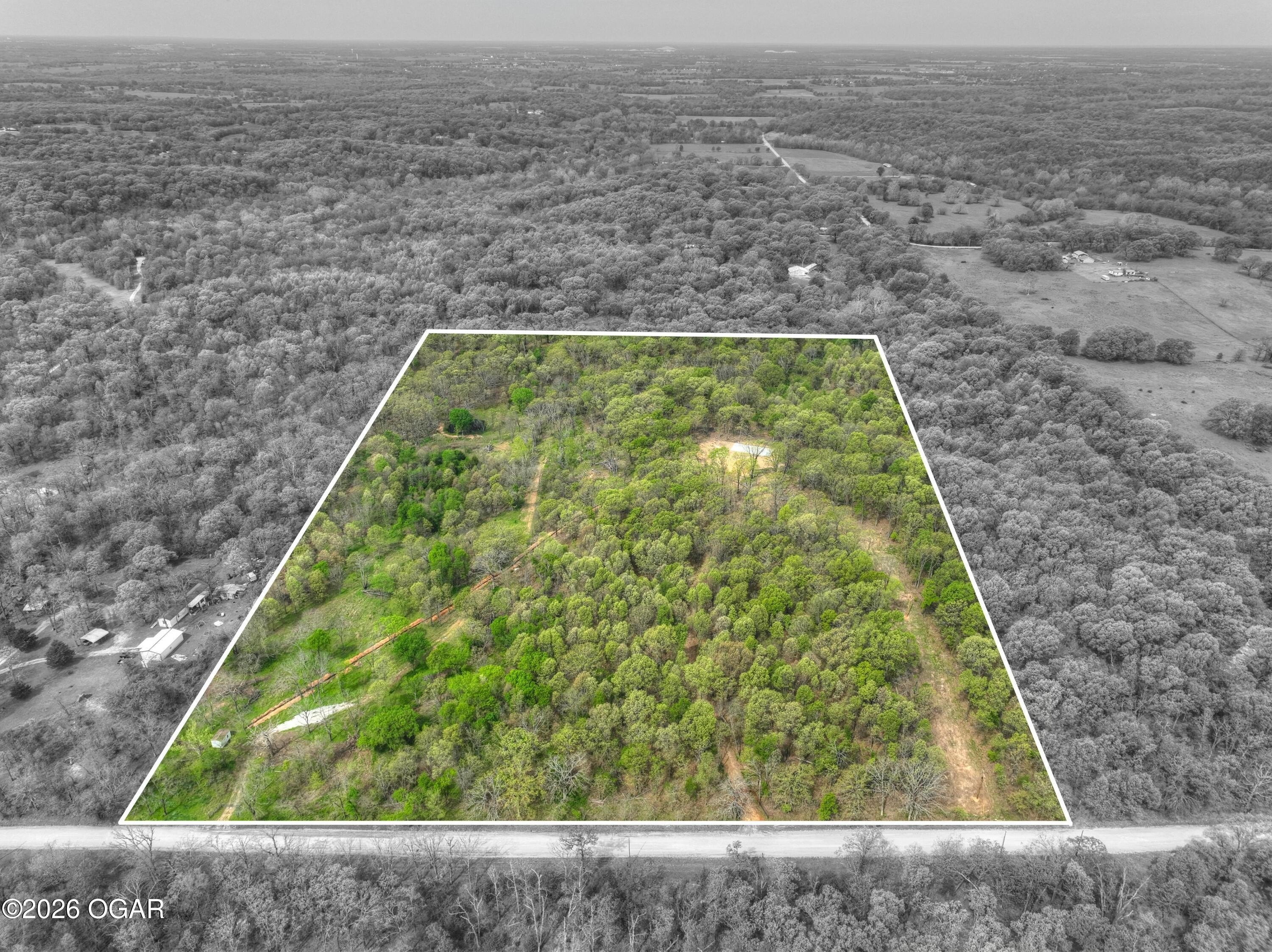 24-Acre Fenced Land Near Joplin