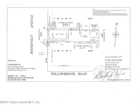 Residential Land in Staten Island
